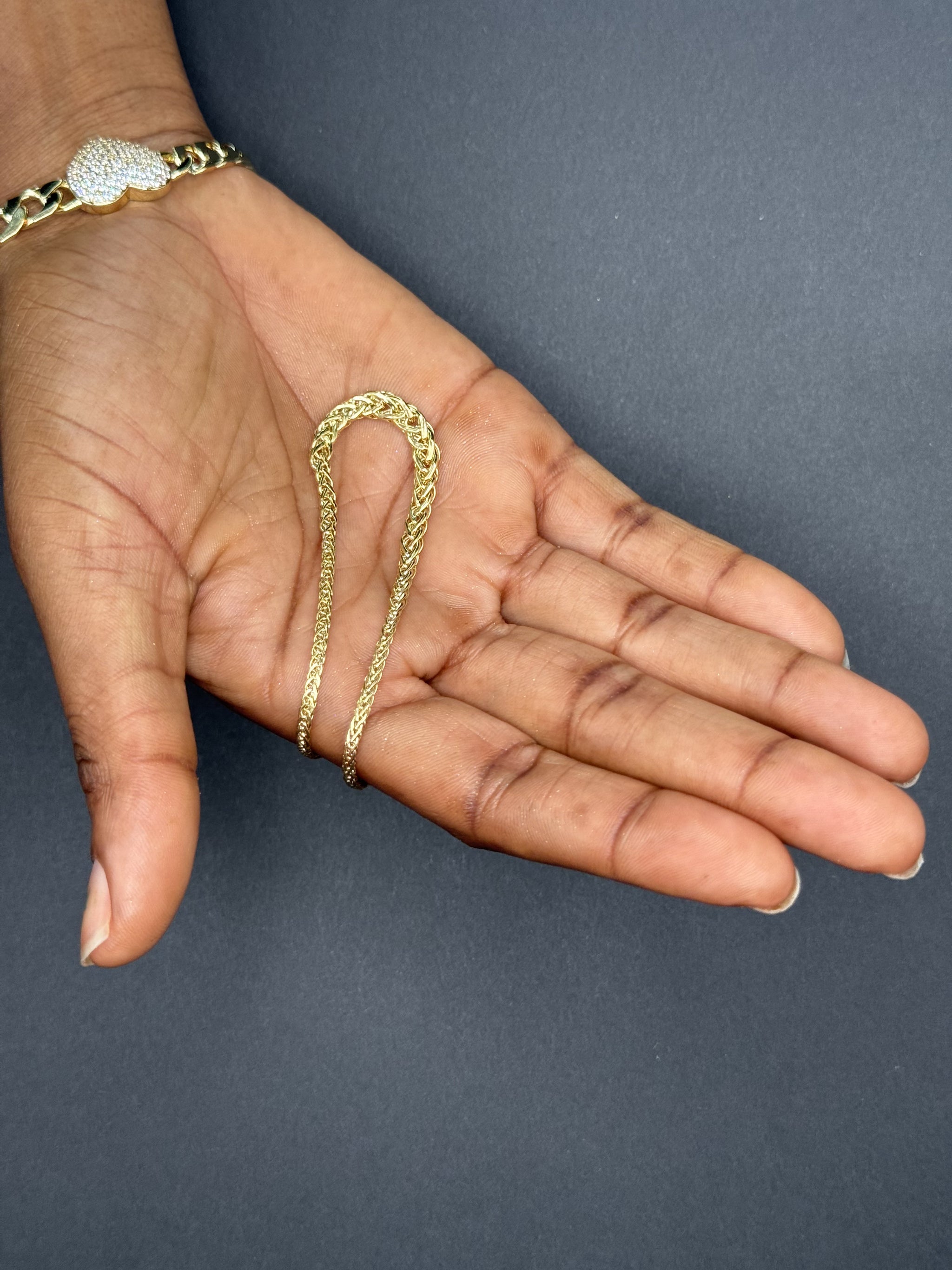 18-Inch Gold Rope Chain Necklace