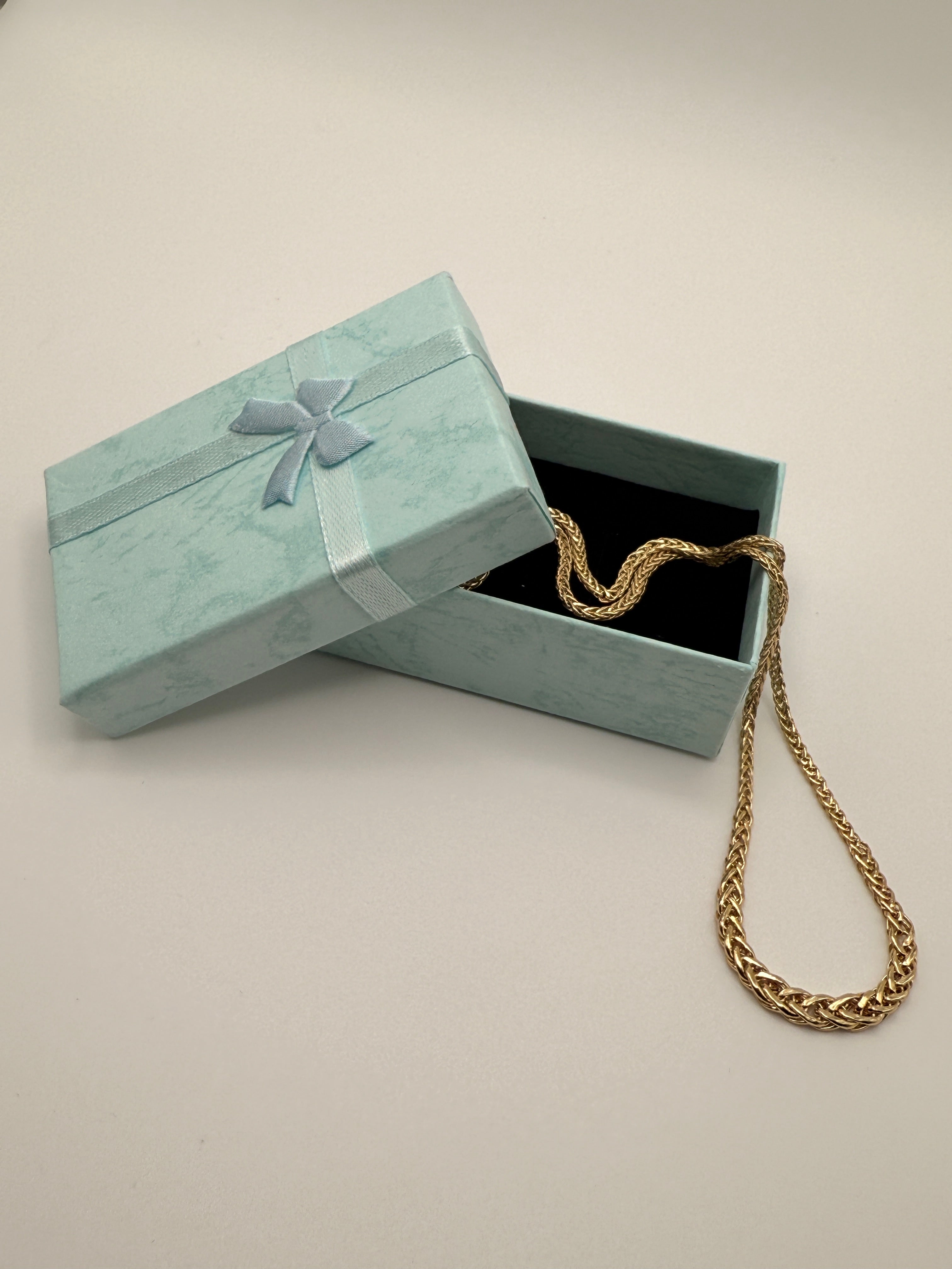 18-Inch Gold Rope Chain Necklace